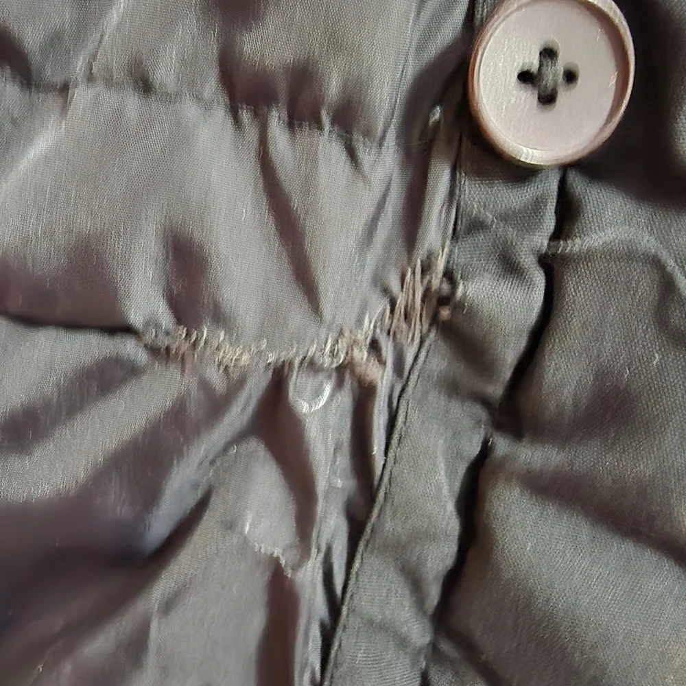 Women's Gray Hooded Coat